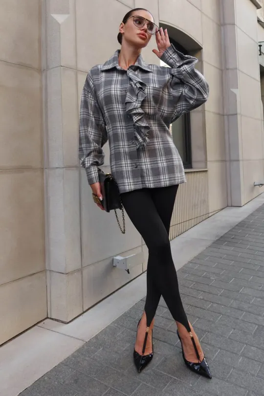 Сорочка жіноча сьют сіра Характеристики