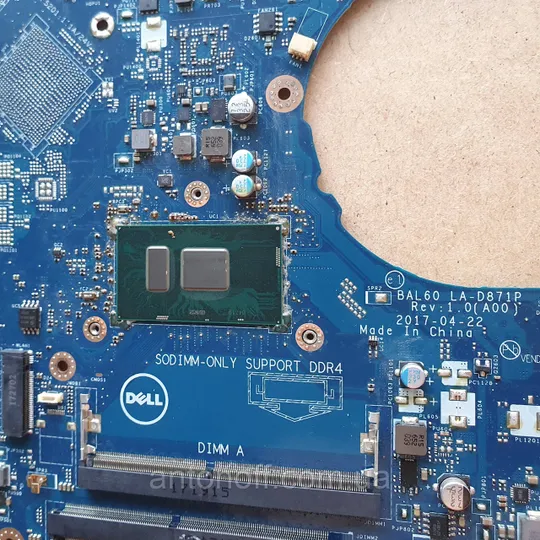 Несправна плата Dell Inspiron 15 5566 / BAL60 LA-D871P SR2ZU для ноутбука (на запчастини) Продаж