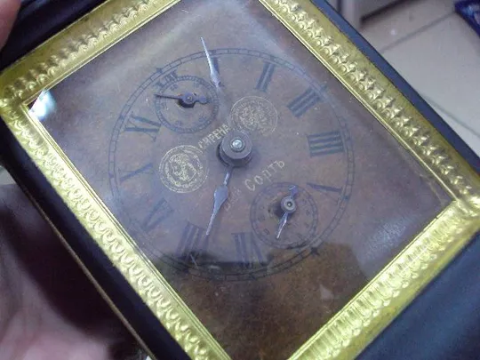 Часы настольные каминные Сирена Сортъ высота 17,5 см, корпус 15 см (№1451) №11399 З аукціону