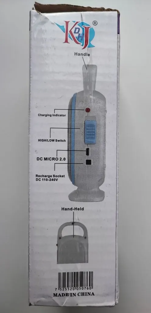 Світлодіодний акумуляторний ліхтар kd-7931u Продаж