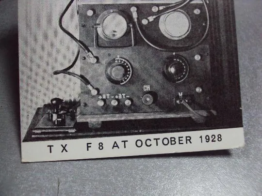 карточка радиообмена QSL франция 1989 №2356 Продаж