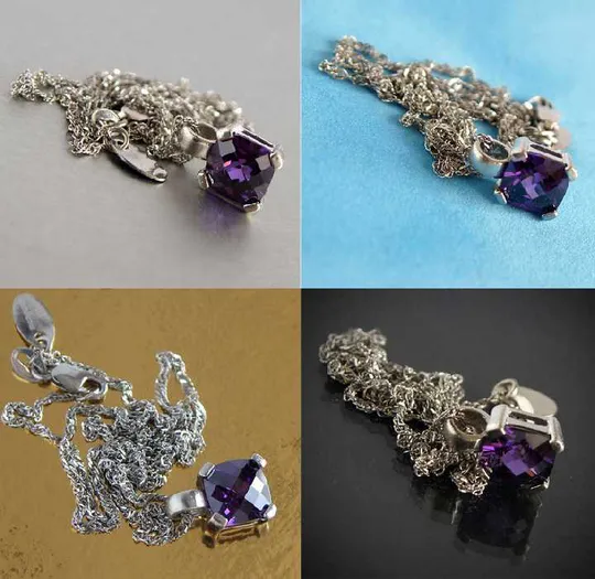 Підвіска кулон аметист ланцюжок срібло 925 проби German Інтернет-аукціон