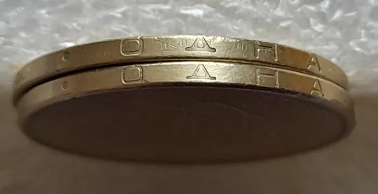 (6949) 1 гривня 2012 1БА1, 1БА2 - 2 монети одним лотом (1 гривна 2012) З аукціону