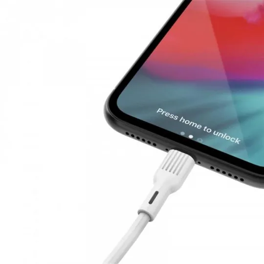 Кабель SkyDolphin S03T USB - USB Type-C (M/M), 1 м, White (USB-000419) З аукціону