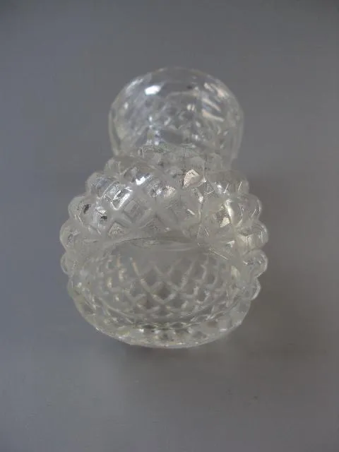 Вазочка ваза хрусталь Чехословакия 8 см №10520 Де купити