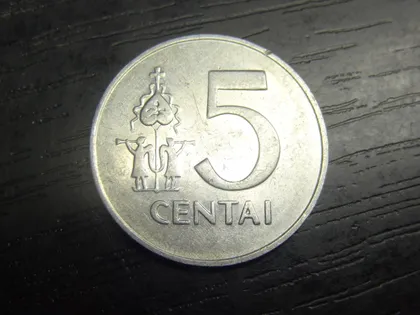 фото, 5 центів 1991 Литва