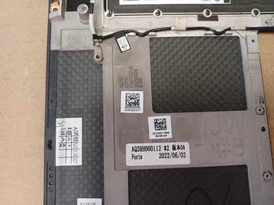 номер1051-1 корпус кришка Палмрест корпус топкейс Верхня панель палмрест cover-C 0TJP2V AQ3RH000112  з клавіатурою 0F6HHK 490.0JD07.2D0T  для Dell XPS 15 9500 9510 PRECISION 5550 5560 оригінал Торговий майданчик