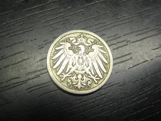 Купити 5 пфенігів Німеччина 1899 F