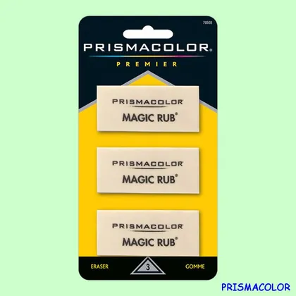фото, PRISMACOLOR Три ластика в упаковке PACK 3 ERASER MAGIK RUB