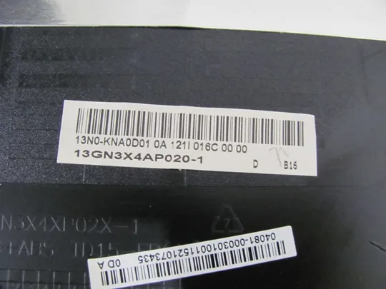 номер1024-24 кришка матриці 13N0-KNA0D01 13GN3X4AP020-1 для Asus K73S A73E K73E X73S Кришка дисплея Тильна кришка Корпус матриці Верхня кришка matrix cover Top Case LCD Cover Rear Lid Back Cover Housing Cabinet оригінал З аукціону