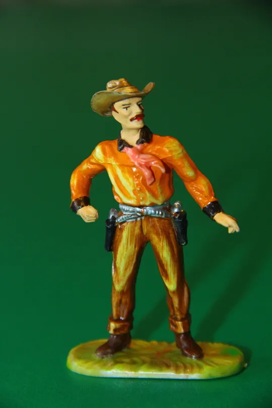 ковбой трапер ОЛД ШАТТЕРХЕНД № 7531 траппер 70мм ELASTOLIN ФРГ РАННЯ серія Ціна