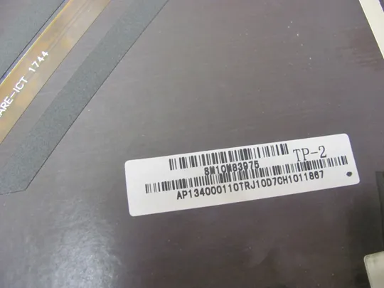 номер0937-5 кришка матриці Кришка дисплея Тильна кришка Корпус матриці Задня кришка AP134000110 зі шлейфом для Lenovo ThinkPad  T470S  оригінал Характеристики