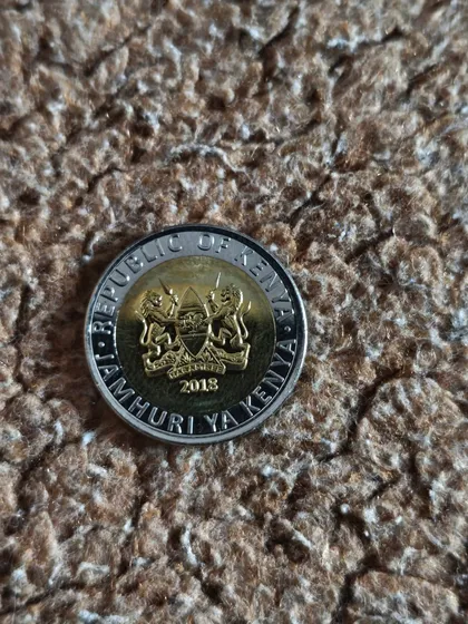 фото, Кенія 5 шилінгiв 2018