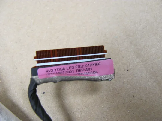 598-33 шлейф камери та тачскрину 450.0A903.0001 01HY987 для Lenovo ThinkPad X1 Yoga Gen 2  Gen 7 оригінал в Україні