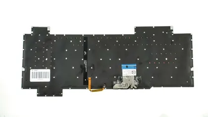 фото, Клавіатура для ноутбука ASUS (FX504 series) rus, black, без фрейма, підсвічування клавіш (RED)