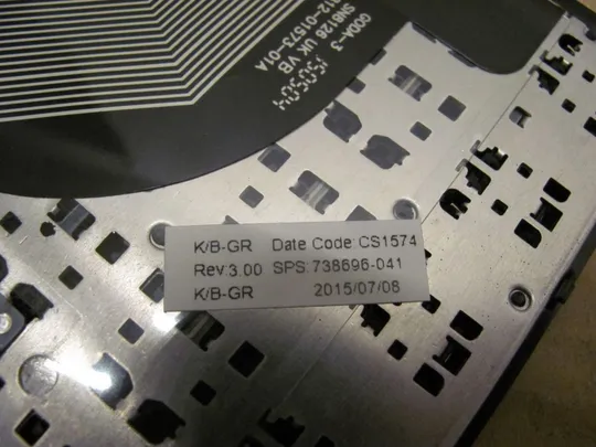 номер0950-5 клавіатура 6037B0088504 6037B0088515 738696-041 738696-A41 для HP ProBook 650 G1, 655 G1 оригінал Недорого