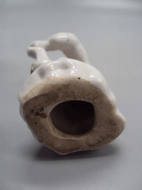 Фигура фарфор статуэтка Артель Прогресс Белорусский юноша играет на дудке мальчик с дудкой №117 Характеристики