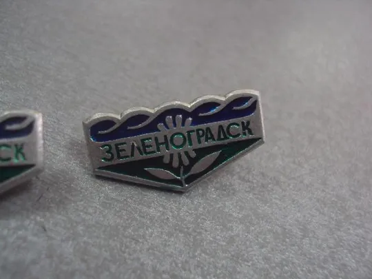 знак зеленоградск лот 2 шт №1951 З аукціону