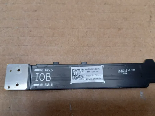 номер1055-19 шлейф кабель для роз&#039;єму плати вводу-виводу 0NVR0X DAZ10 LF-F211P для DELL XPS 15 9575 2-in-1 Precision 5530 оригінал З аукціону