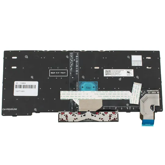 Клавіатура для ноутбука LENOVO (ThinkPad: X13) rus, black, підсвічування клавіш Ціна