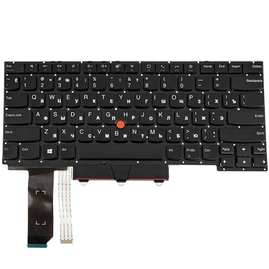 Купити Клавіатура для ноутбука Lenovo (ThinkPad: E14 Gen 3) rus, black, без фрейму