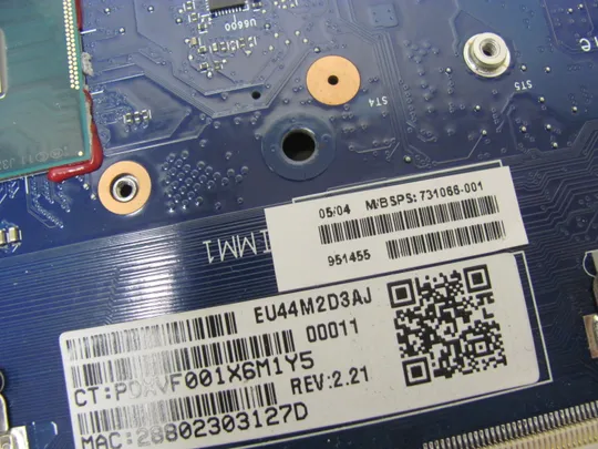 номер0930-8 материнська плата Mainboard Материнка Основна плата Системна плата Плата системи motherboard РОБОЧА  6050A2560501  731066-601 SR1ED   i5-4300U  для HP Elitebook 820 G1  оригінал Недорого