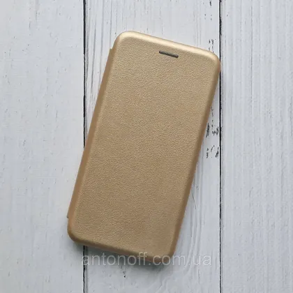 фото, Чохол-книжка Samsung A605F Galaxy A6 Plus 2018 для телефону Gold