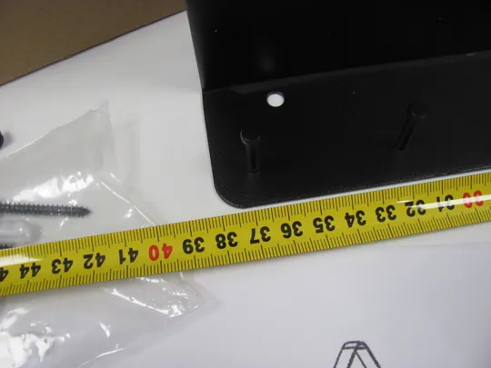 Універсальна вішалка з алюмінію для коридору, кухні та ванної кімнати Чорна (9) Продаж