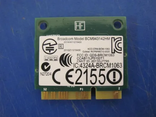 Купити №287-29 WI-FI адаптер BCM943142HM для DELL Vostro 3460 V3460 оригінал