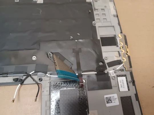 номер1056-9 Кришка панель палмрест 00DJYF клавіатура робоча для DELL XPS 9720 Precision 5770 топкейс Верхня панель палмрест cover-C оригінал Торговий майданчик