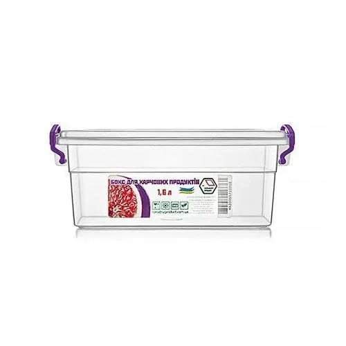 Контейнер пищевой с ручками Stenson NP-13 1,6 л Ціна