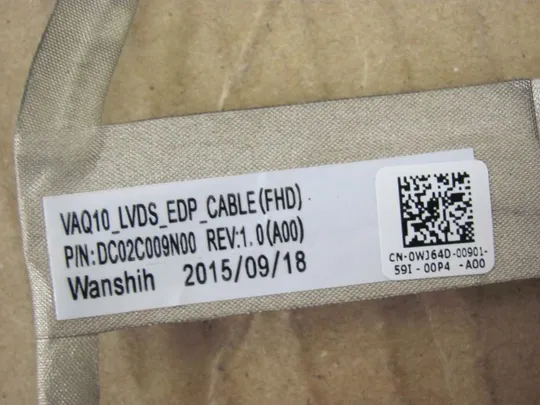 379-4 шлейф 0WJ64D DC02C009N00 для Dell Precision M4800 оригінал З аукціону