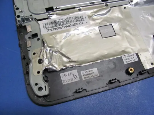 №120-1 Кришка панель палмрест та тачпад 39U86TPA03 для HP Pavilion 15-n оригінал Недорого