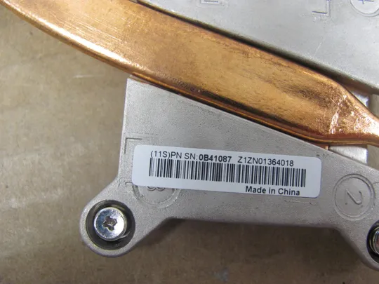 881-12 система охолодження 0B41087  для Lenovo Thinkpad T430 T430i  оригінал Продаж