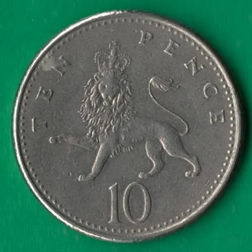 Купити 10 пенсів 1992 року Великобританія [БР]