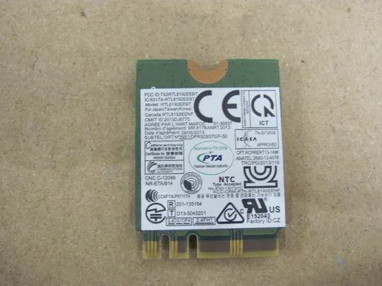 652-24 WI-FI модуль 04W3805 ANATEL 2660-13-4076 для Lenovo Thinkpad X260 X270  оригінал Ціна