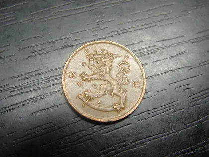 фото, 5 пенні 1918 Фінляндія