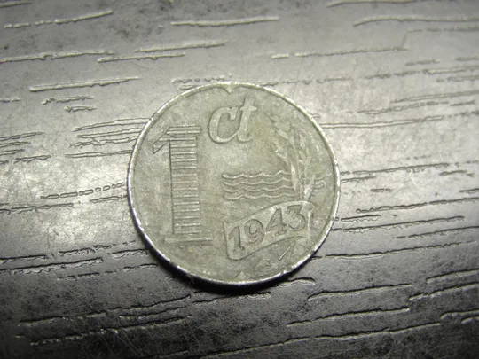 1 цент 1943 Нідерланди Ціна