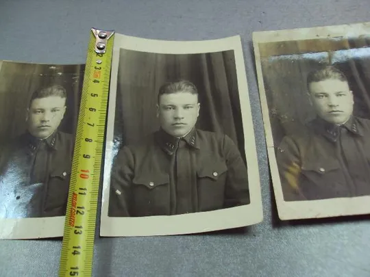 фотография герой советского союза гсс 1939 печать лот 3 шт №12172 З аукціону