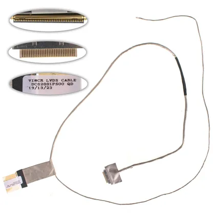 фото, Шлейф матриці для ноутбука LENOVO (G500, G505, G510), LED, роз'єм під камеру (MB: UMA) (DC02001PS00)