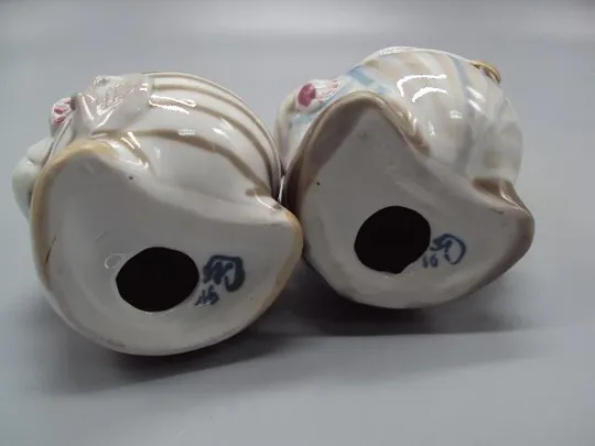 Фигура фарфор статуэка Полонное ЗХК авторские гномы поварята пара лот 2 шт высота 10,5 см №14475 Характеристики