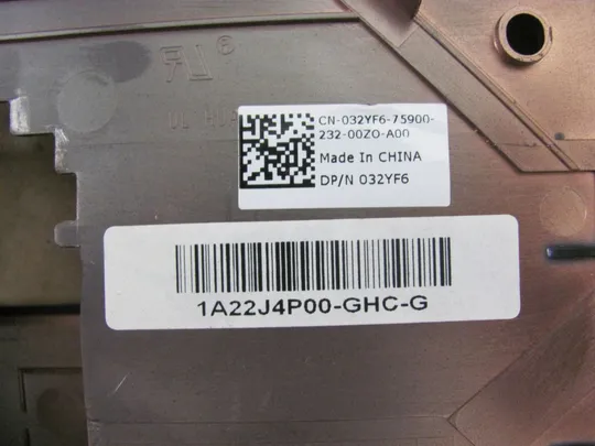 номер0285-3 панель палмрест та тачпад 032YF6 0XKVWP для DELL LATITUDE E5420 оригінал Недорого