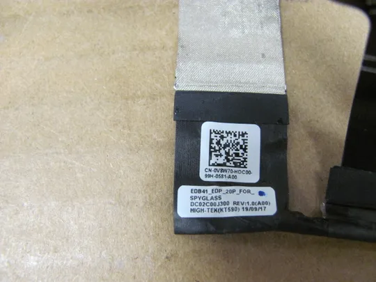839-30 шлейф DB-2458P 0V8W70 DC02C00J300  для Dell Latitude 9410  7400 2-in-1 оригінал Інтернет-аукціон