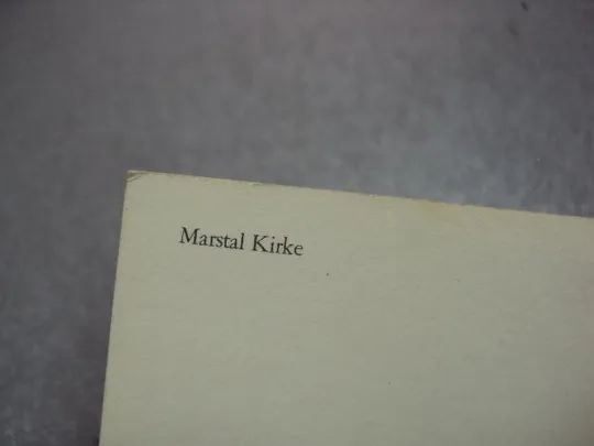 открытка башня с часами маршал кирк №10398 Де купити