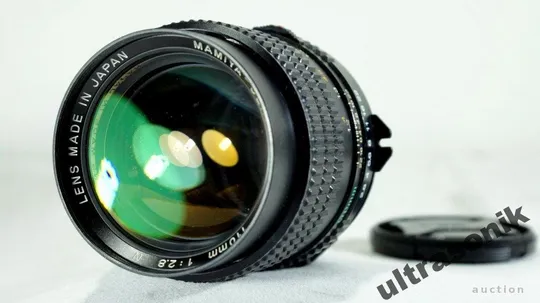 Об&#039;єктив Mamiya-Sekor N 110mm/2.8 Ф58mm для среднеформатных камер Mamiya 645 (6,0x4,5cm.) Japan Вживане Ціна