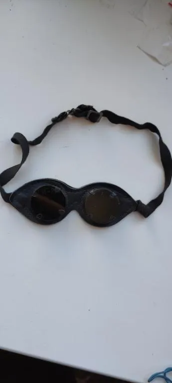 1970-е годы Защитные очки СССР, зелёное стекло-от брызг,пыли, ультрафиолета nf824 Ціна