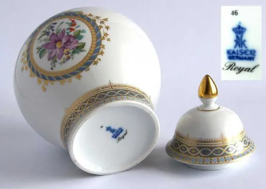 Антикварна ваза Royal порцеляна Kaiser Porzellan Характеристики