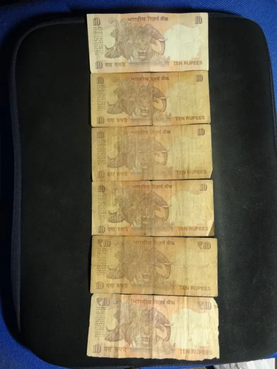 Купити 10 рупій Індія 2011 (шість різновидів)