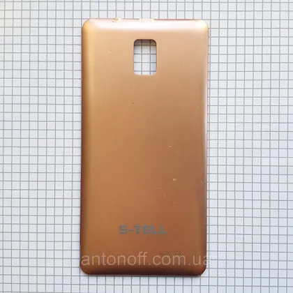 фото, Задня кришка S-TELL M620 для телефона Б/В Gold