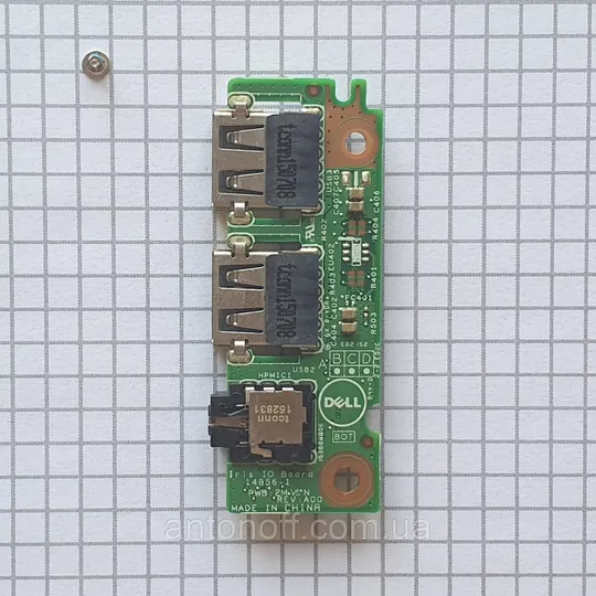 Купити USB плата розширення портів Dell Inspiron 15 3552 P47F / Iris IO Board 14856-1 PWD 2MV5N оригінал